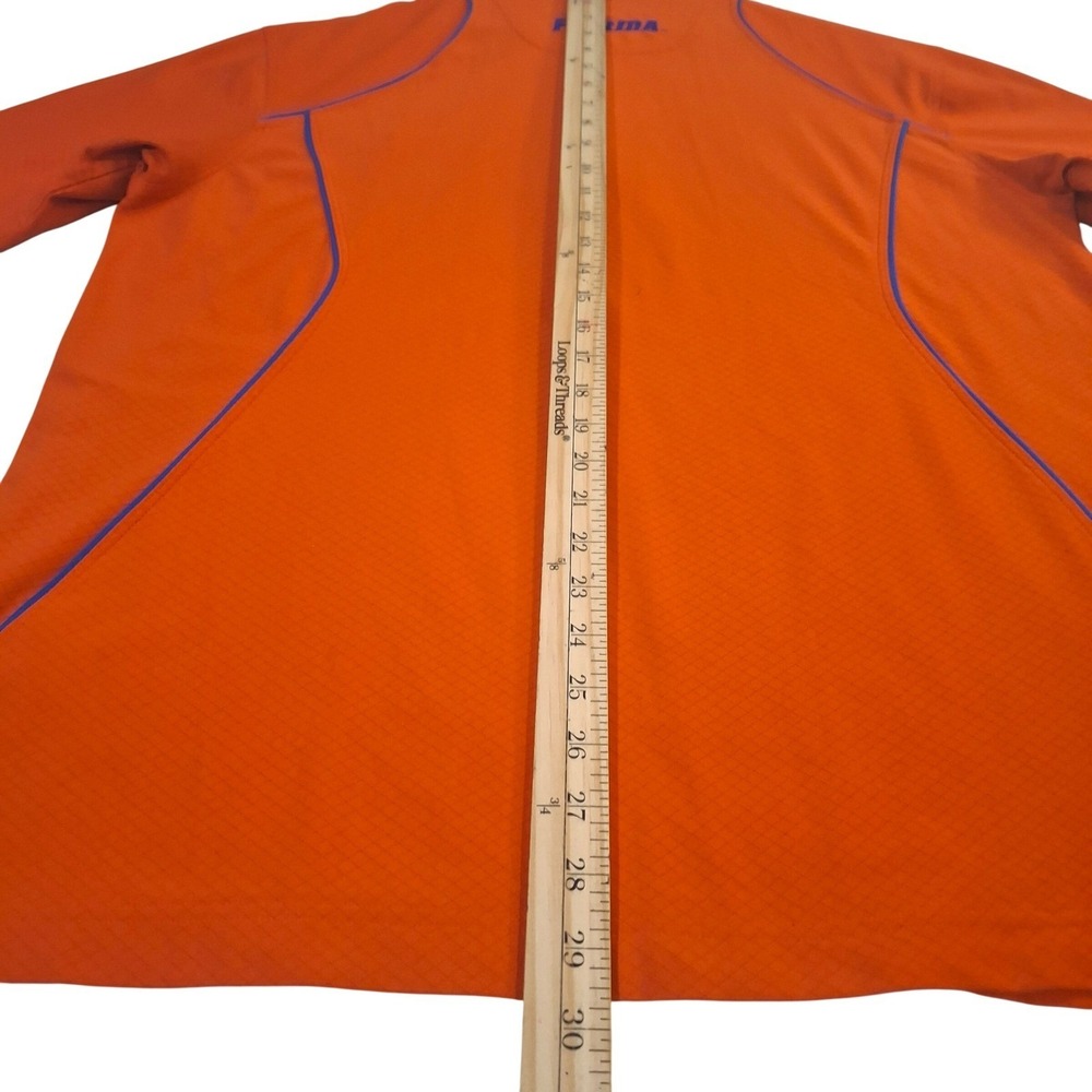 Vintage Nike Team Florida Gators Dri-FIT Polo Shirt Men's Large Orange Blue Golf - Picture 8 of 8